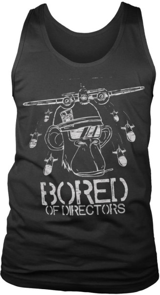 Bored of Directors Bored Of Directors Drop Tank Top T-Shirt Black