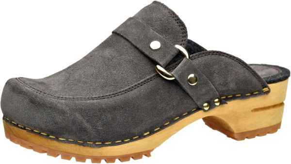 Sanita Damen Clogs Wood-Lissy Open 479140