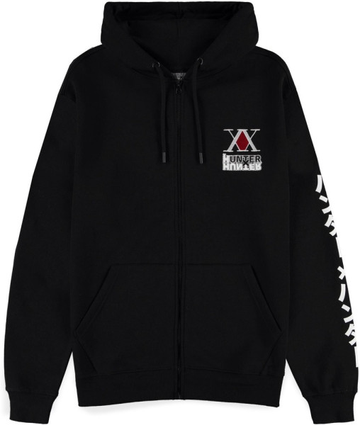 Hunter x Hunter - Gon and Kirua - Men's Zipper Hoodie Black