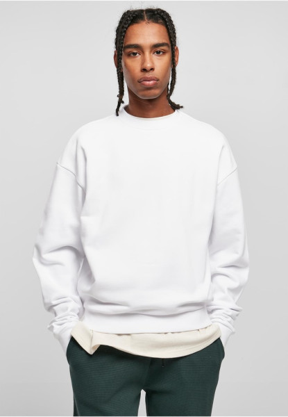 Urban Classics Sweatshirt Ultra Heavy Crew White