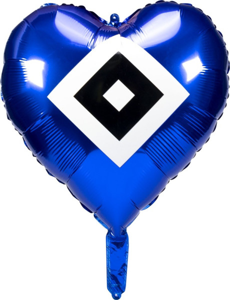 Hamburger SV HSV Folienluftballons (2er Set) Fußball Blau/Weiß