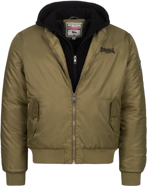 Lonsdale All Season Jacke Ballindean Jacke mit Kapuze normale Passform