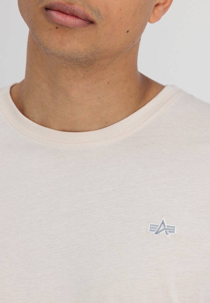 Men T-Shirts Jet Tops Unisex Lifestyle Alpha | | Industries | EMB / T-Shirt Stream White