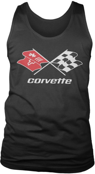 Corvette Tank Top C3 Logo Tank Top GM-7-CORV003-H63-6