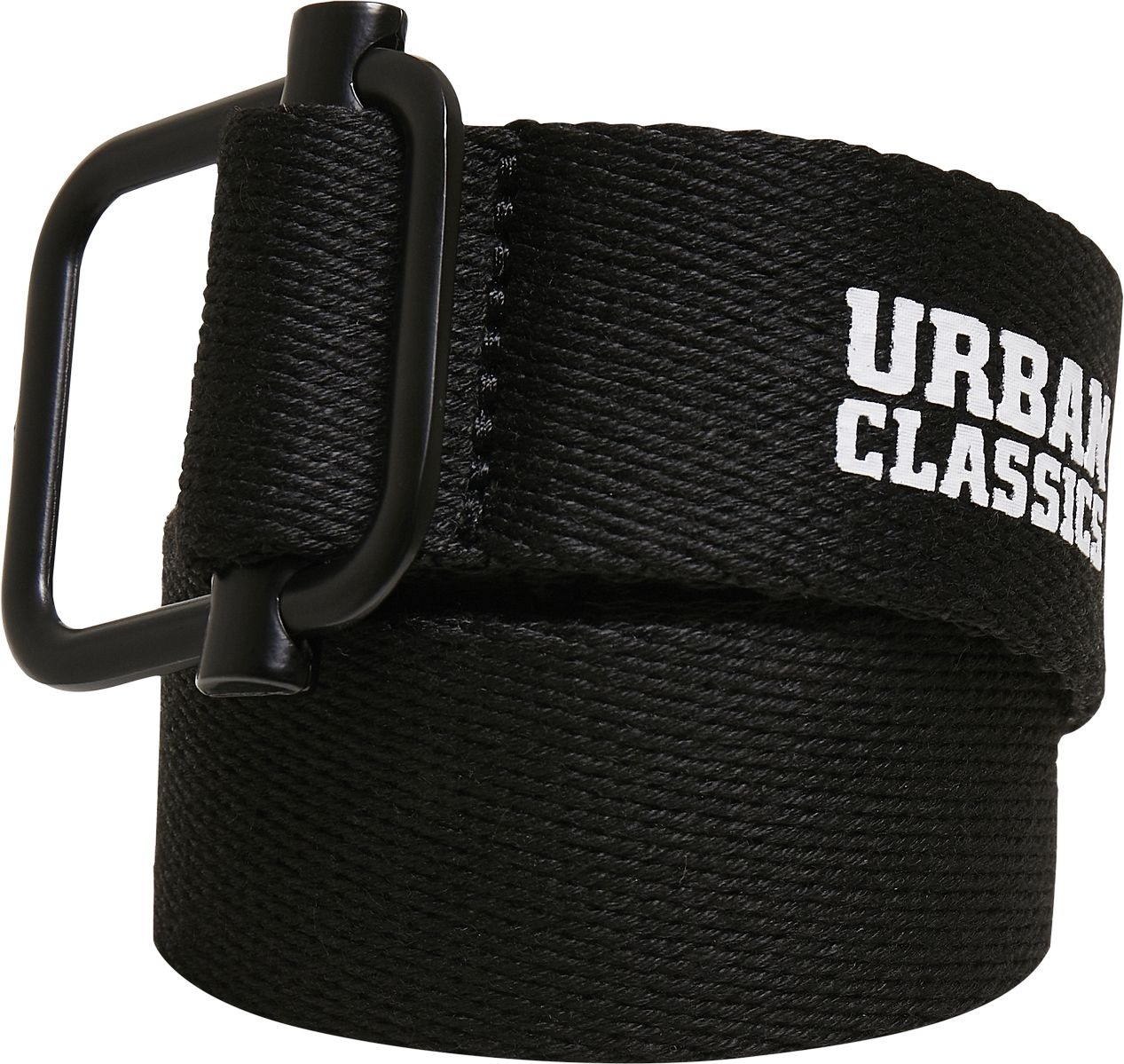 Urban Classics Gürtel Gürtel / 2-Pack | Herren Lifestyle Canvas | Industrial Gürtelschnallen Belt | Black/Olive