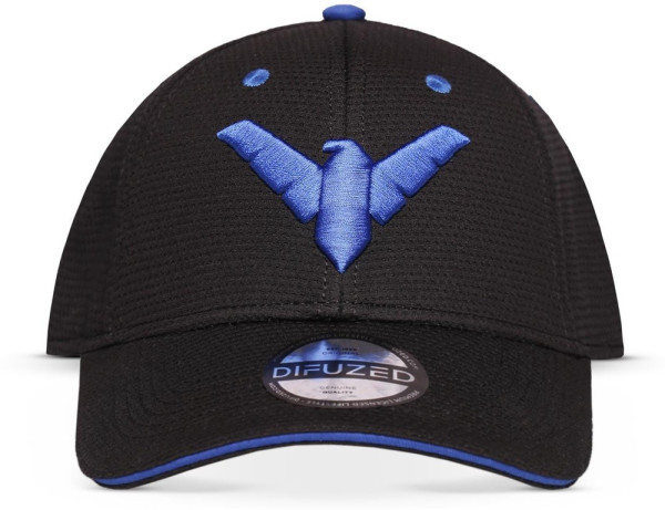 Warner - Night Wing - Logo - Men's Adjustable Cap Black