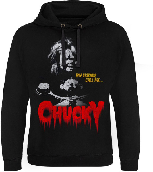 Chucky Call Me Chucky Epic Hoodie Black