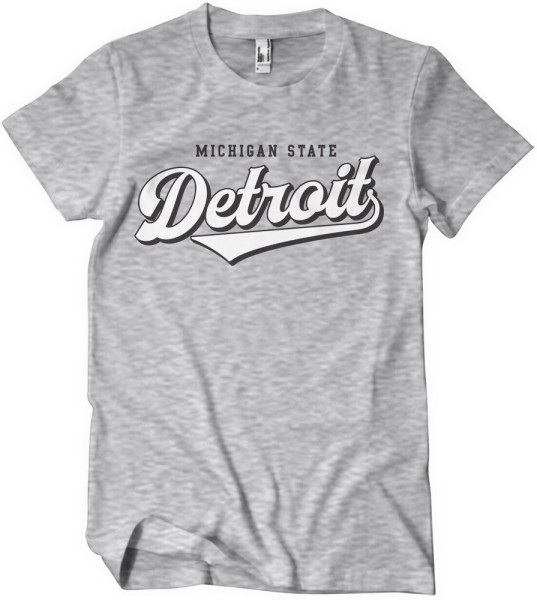 Detroit T-Shirt Heather-Grey