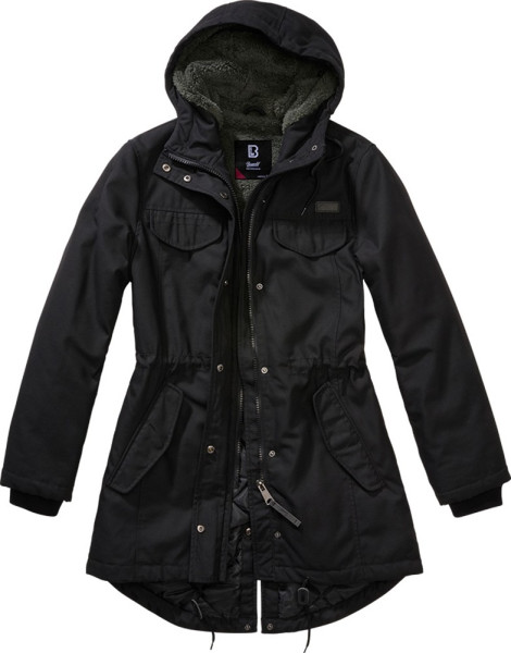 Brandit Women Jacke Ladies Marsh Lake Parka Black