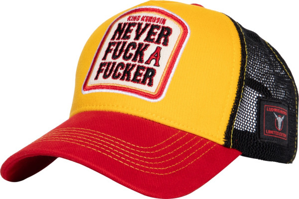 King Kerosin Trucker Cap "Never Fuck A Fucker" KKU4C043