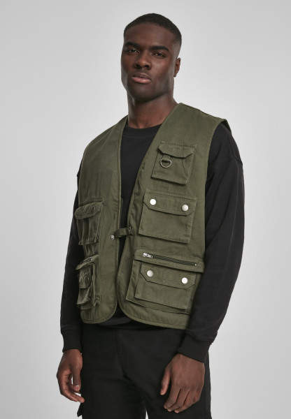 Urban Classics Vest Worker Vest Darkolive