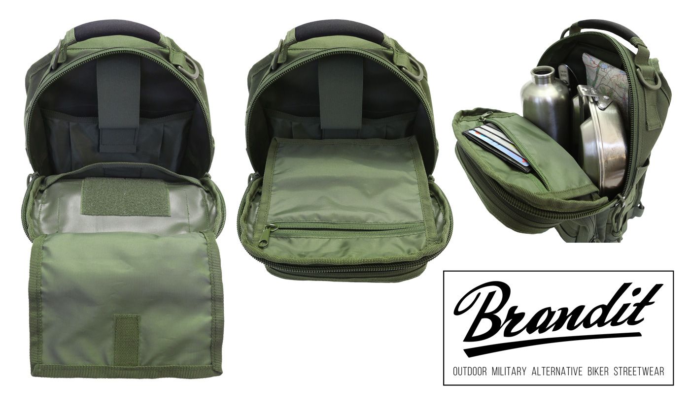 Brandit Tasche EveryDayCarry-Sling | / | | in US Lifestyle Cooper Backpacks Bags Men Black