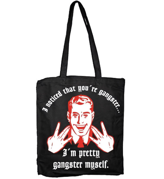 Hybris I Noticed You Re Gangster Tote Bag SH-4-10943-H1-2