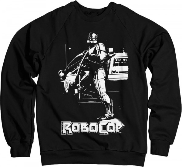 Robocop Poster Sweatshirt Black