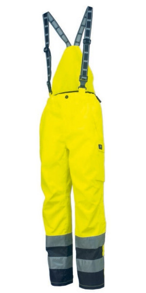 Helly Hansen Shorts / Hose 71475 Potsdam Pant 369 EN471 Yellow/Charcoal