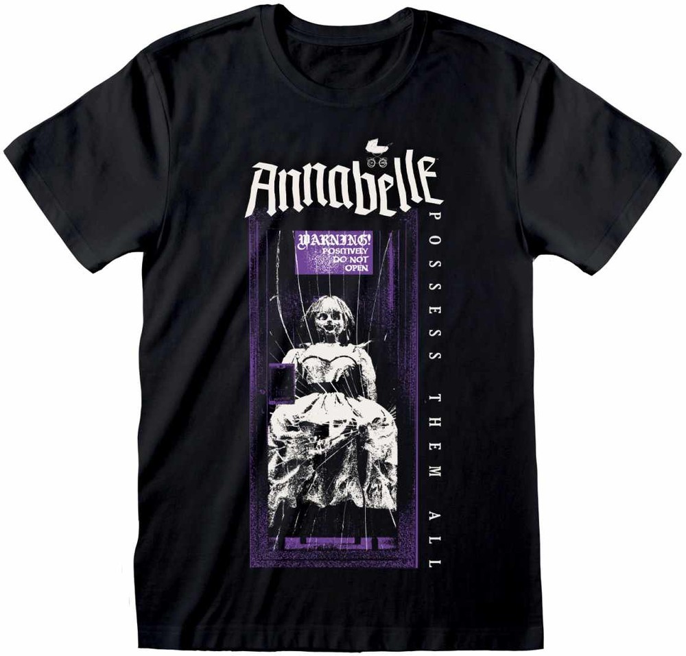 Annabelle Do Not Open T Shirt T Shirts Tops Filme Serien Fanartikel kustom kult