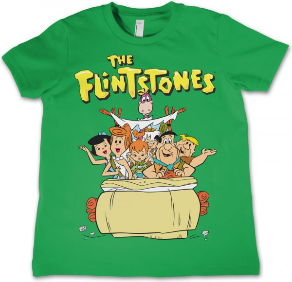 The Flintstones Kids T-Shirt Kinder Green