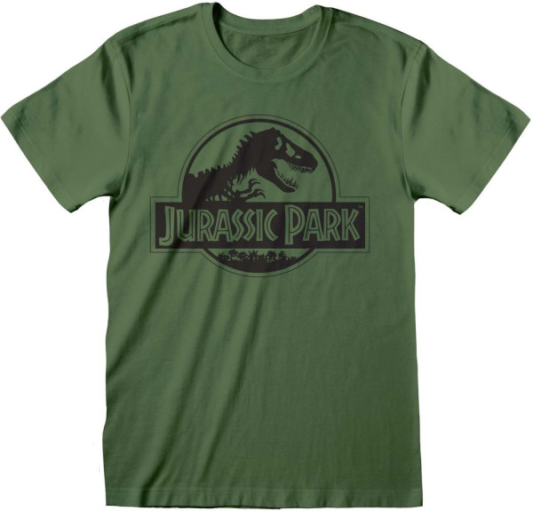 Jurassic Park - Mono Logo T-Shirt Green