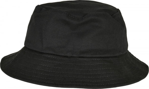 Flexfit Kinder Cotton Twill Bucket Hat Kids Black