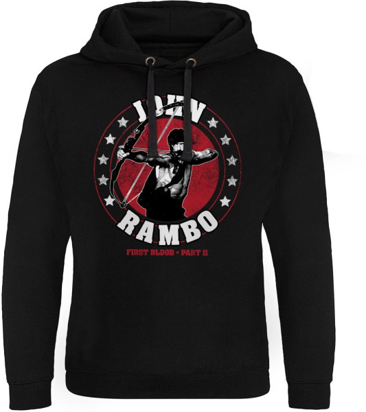 John Rambo Bow Epic Hoodie Black