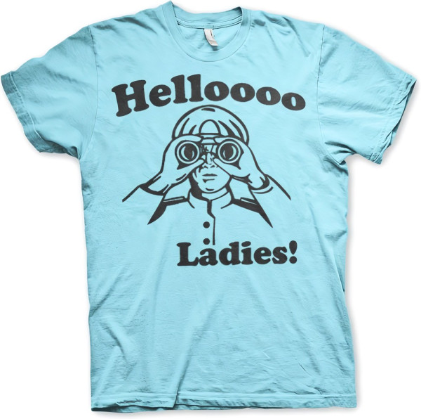 Hybris Helloooo Ladies! T-Shirt Skyblue