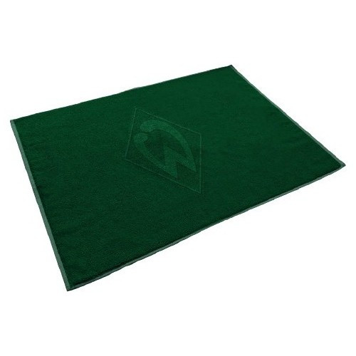 SV Werder Bremen GOTS Duschvorleger Raute Fussball Grün-50x70cm