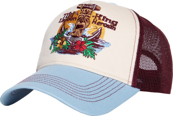 King Kerosin Trucker Cap "Tiki Lagoon" KKU4C026