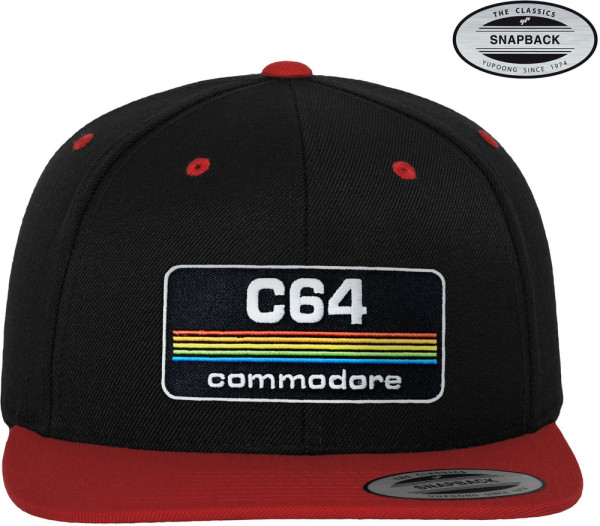 COMMODORE/C64 Cap Commodore 64 Patch Snapback Cap LN-91-COM9001-CB28