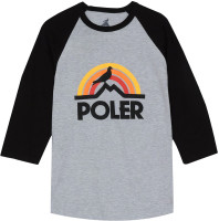 Poler Pigeon Rainbow Raglan T-Shirt 233CLM2006