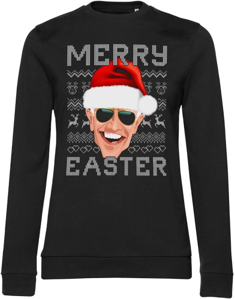 Tokigt Damen Merry Easter Girly Sweatshirt SH-53-16060-DTF775