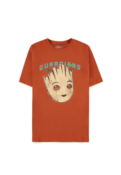 Marvel - I am Groot - Men's Short Sleeved Regular Fit T-Shirt Brown