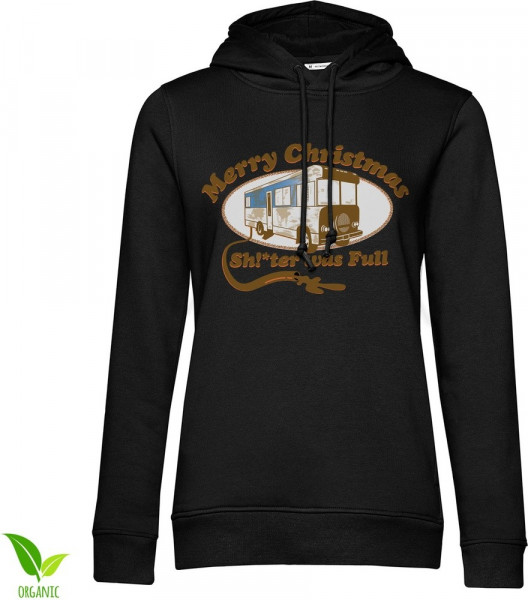 National Lampoon's Christmas Vacation Shitter Was Full Girls Hoodie Damen Black