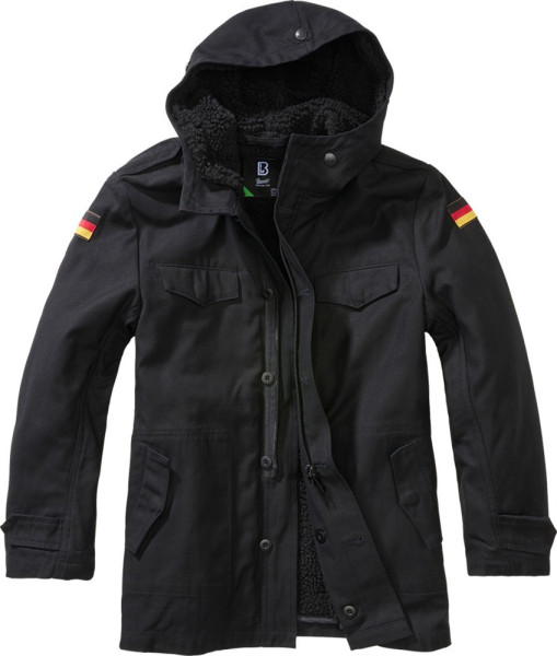 Brandit Kinder Jacke Kids BW Parka Black