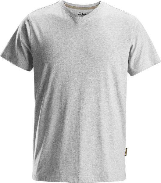 Snickers Arbeitsshirt V-Neck T-Shirt Grau