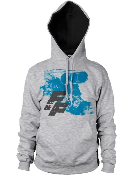 Fast & Furious Engine Hoodie Heather-Grey