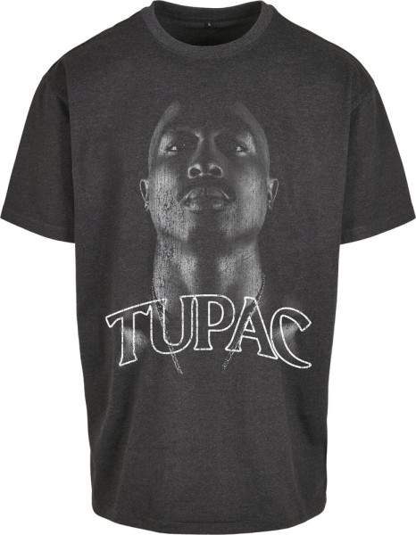 MT Upscale T-Shirt Tupac Up Oversize Tee Charcoal