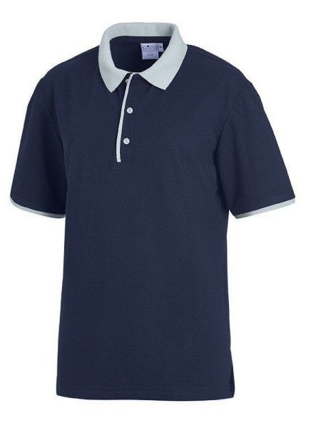 Leiber Polo-Shirt 08/2742/0429 Marine/Silbergrau