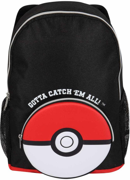 Pokémon Pokemon - Poke Ball Catch Em All (Kids Backpack) Jungen Kinder Rucksack Black