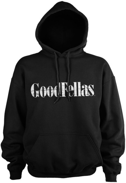 Goodfellas Cracked Logo Hoodie Black