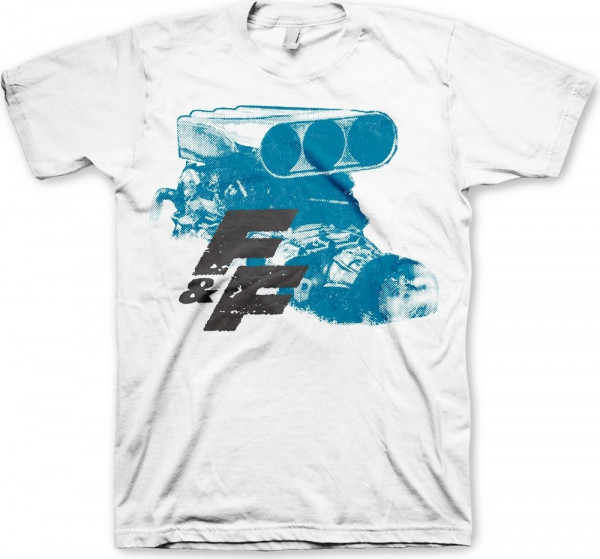 Fast & Furious Engine T-Shirt White