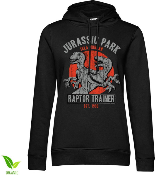 Jurassic Park - Raptor Trainer Girls Damen Hoodie Black