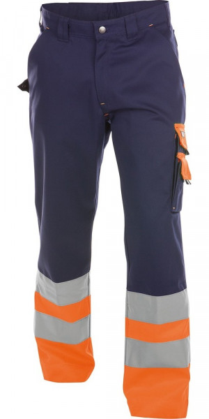 Dassy Warnschutzhose Omaha PESCO61 Dunkelblau/Neonorange