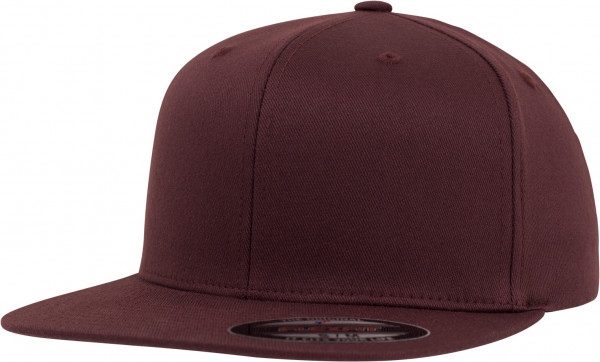 Flexfit Cap Flat Visor Maroon