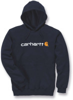 Carhartt Sweatshirt Signature Logo Midweight Sweatshirt New Navy