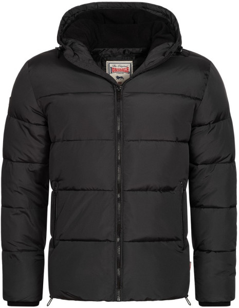 Lonsdale Winterjacke Garker Winterjacke mit Kapuze normale Passform