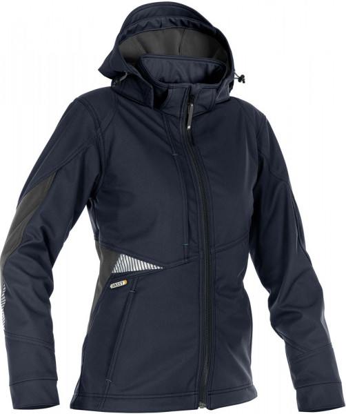 Dassy Softshell-Jacke für Damen Gravity Women PES21 Nachtblau/Anthrazitgrau