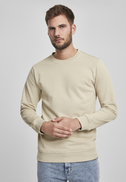 Urban Classics Sweatshirt Basic Terry Crew Concrete