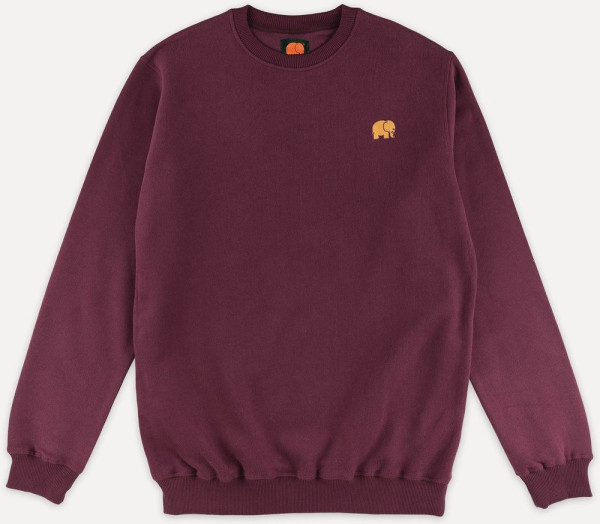 Trendsplant Sweater Organic Essential Sweater Burgundy