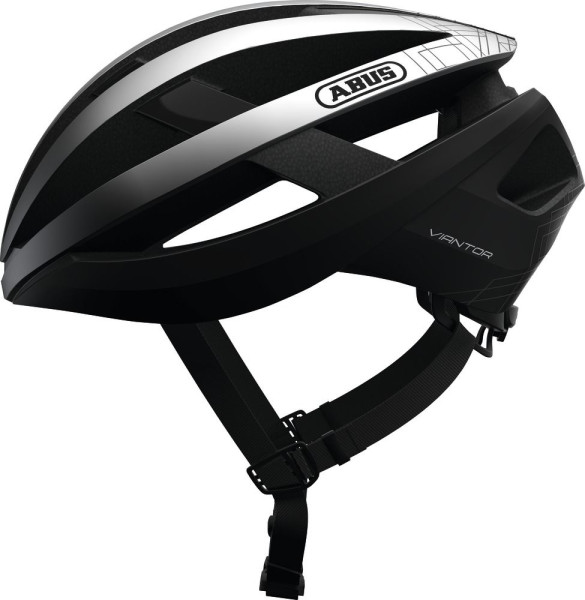 ABUS Fahrradhelm Viantor Road Helm 82675P Gleam Silver