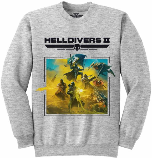 Helldivers 2 - Key Art And Logo Sweatshirt